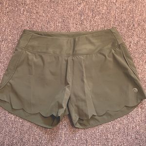 Army Green Active Shorts Size Small
